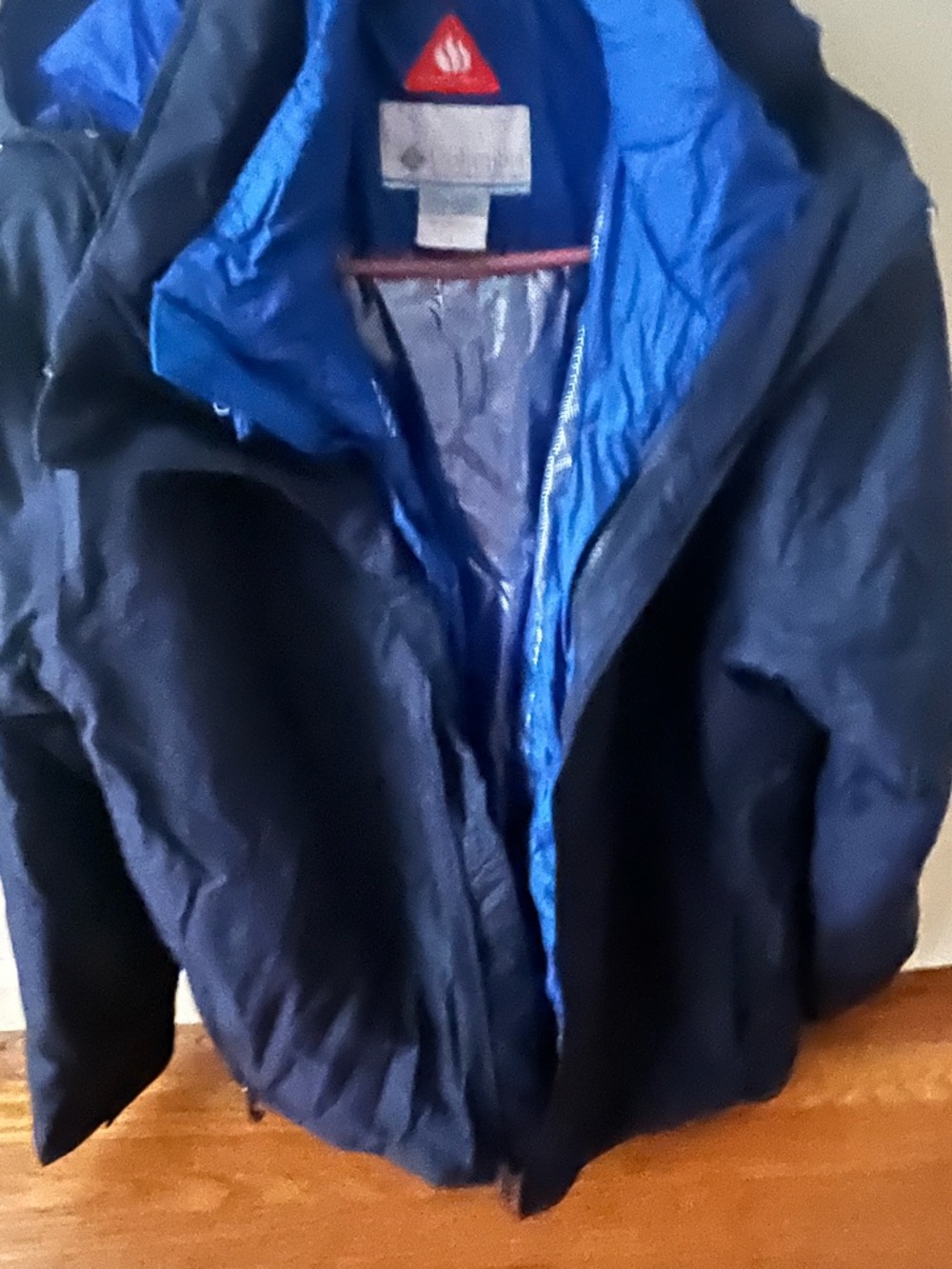 Navy blue/ Blue Columbia winter jacket